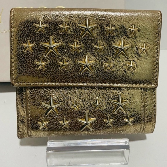 Jimmy Choo Gold Star Full Inclusion Wallet !! - Picture 2 of 14